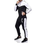 Men's Activewear Tracksuits for Men 2 Pieces Jacket & Pants Full Zip Jogging Sweatsuit Sportswear.