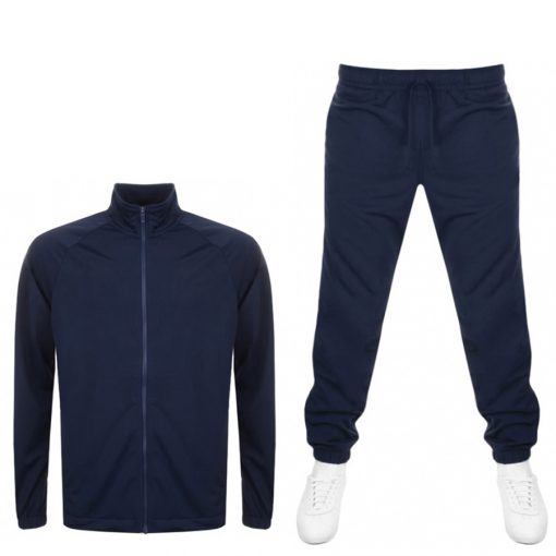 Mens custom cheap blank sports gym jogging warm up track suit