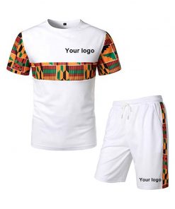 Newest High Quality T-shirts And Short Set Breathable Summer Tracksuits For Men