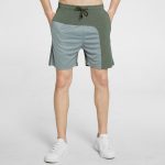 OEM Customized New Men Summer Short Set Men Color Block Tracksuit Suits - Image 3