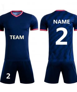 Soccer Jerseys Shirt Soccer Jersey Set Uniform Training Suit Custom Printing Number Name Logo.