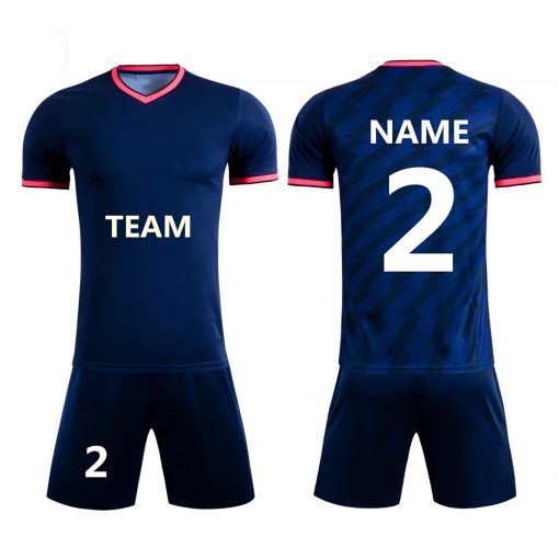 Soccer Jerseys Shirt Soccer Jersey Set Uniform Training Suit Custom Printing Number Name Logo.