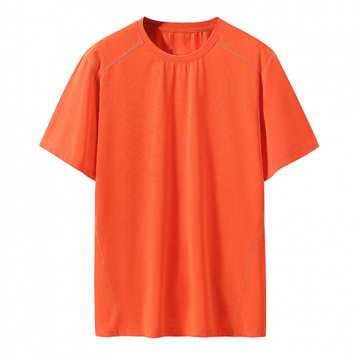 Summer Short Sleeves GYM Fashion T-shirt Mesh Men's Top Tees Tshirt Clothes Cotton and Customized,100% Cotton and Customized