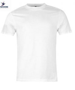 Custom Casual Plain O Neck Cotton Tshirt for Men