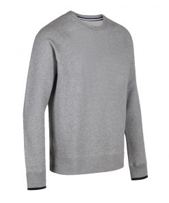 Wholesale cheap custom plain blank fleece grey tracksuits for men