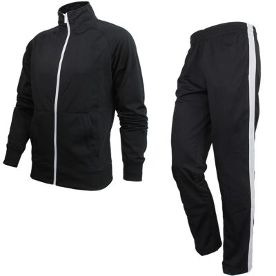 Wholesale custom gym fitness running workout warm-up track suits for men