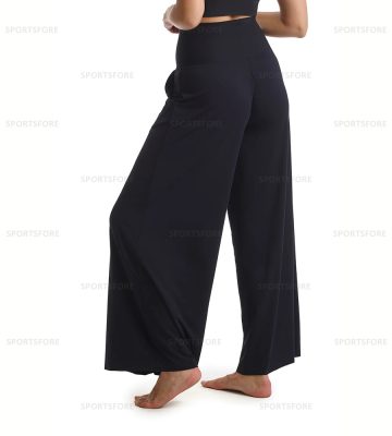High Waist Wide Leg Lounge Bamboo Pajamas Pants