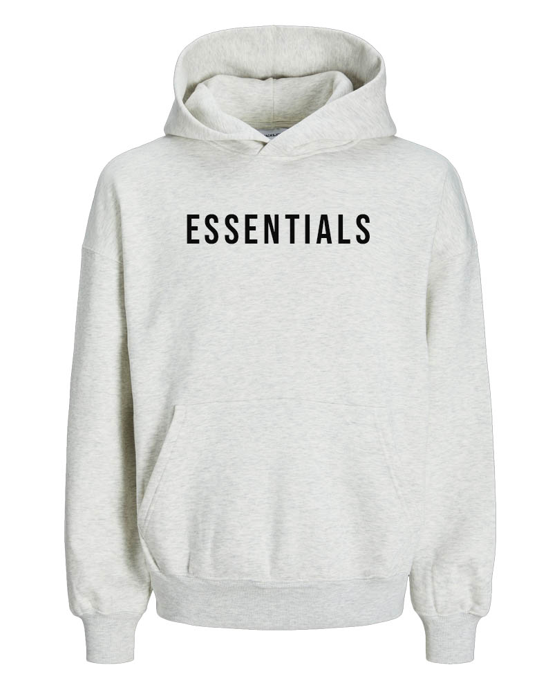 Unisex Essential Grey Hoodies