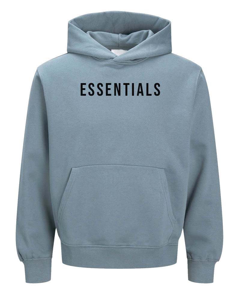 Unisex Essentials Ocean Blue Hoodies