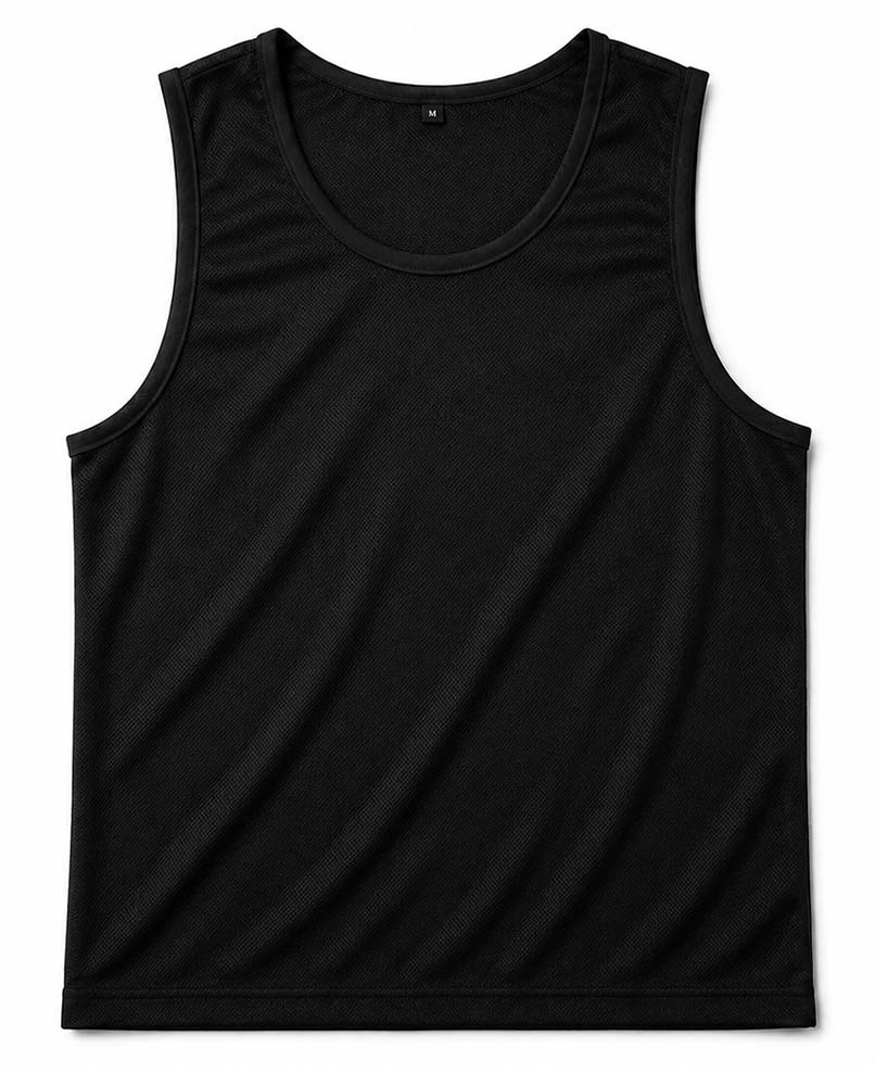 Black Football Mesh Training Bibs