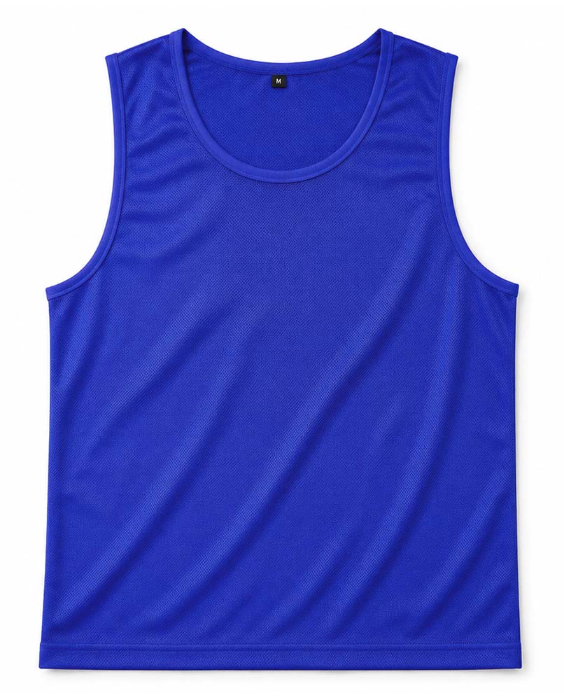 Blue Football Mesh Training Bibs