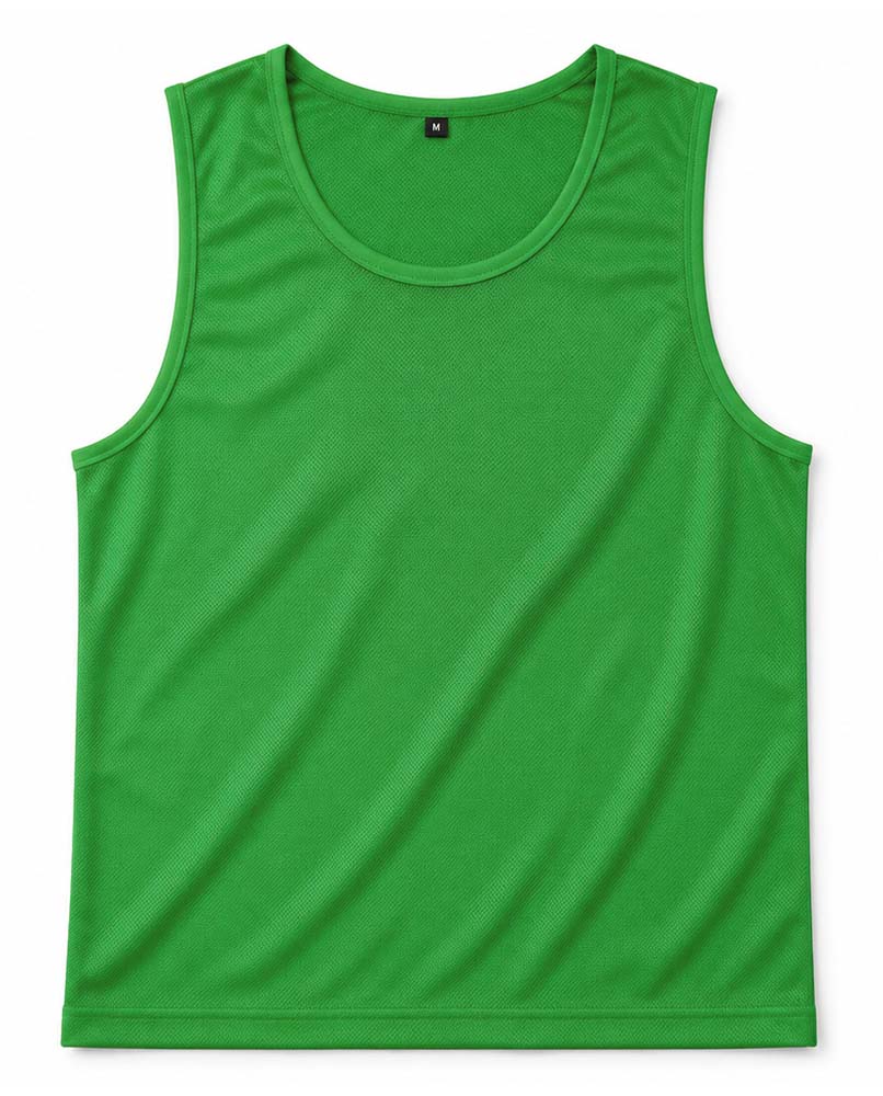 Green Football Mesh Training Bibs