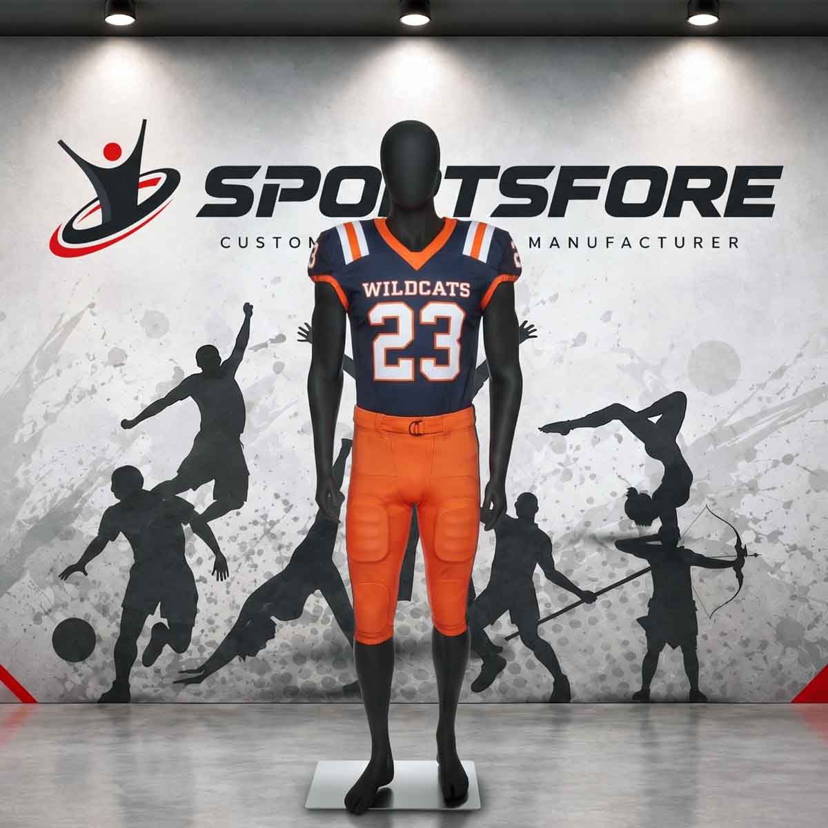 American Football Uniform manufacturer by Sportsfore